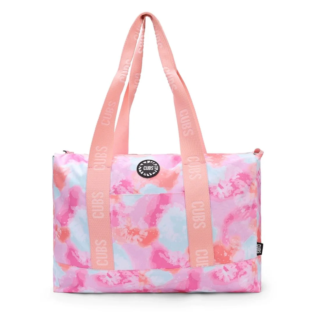 Black & Pink Tie Dye Double Face Tote Bag 19 L - Image 2