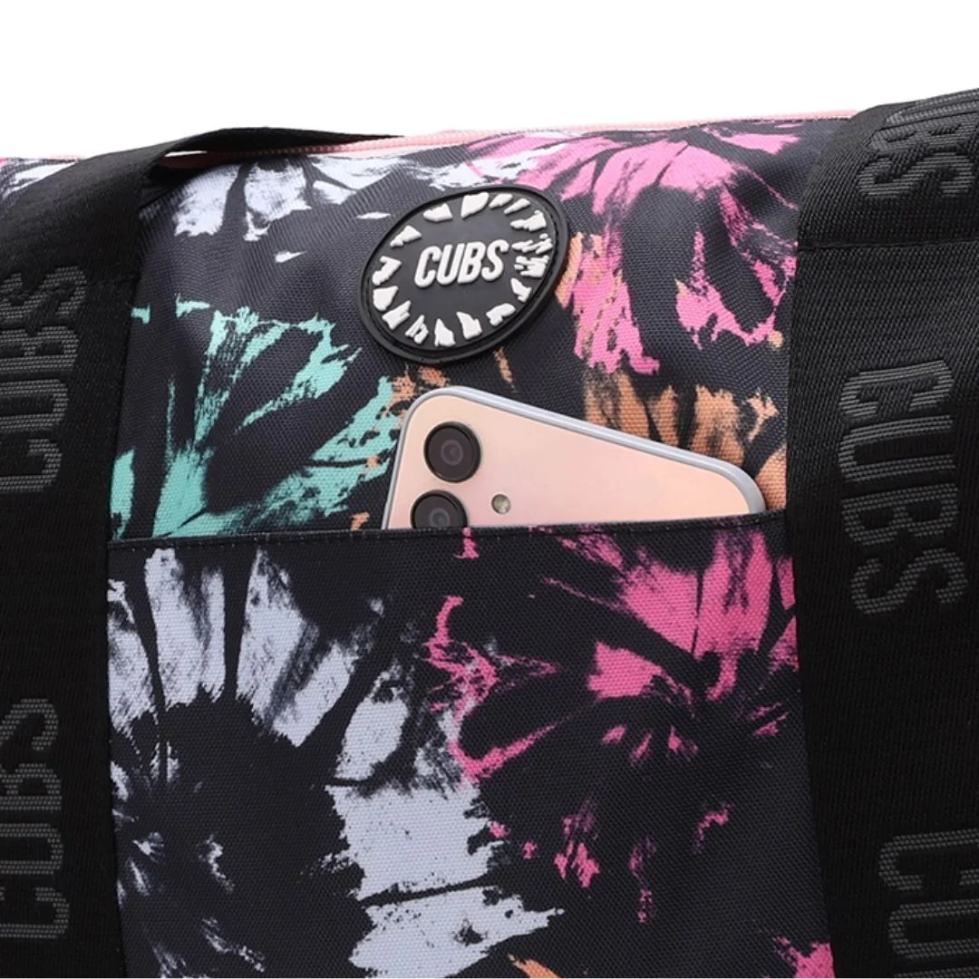 Black & Pink Tie Dye Double Face Tote Bag 19 L - Image 5