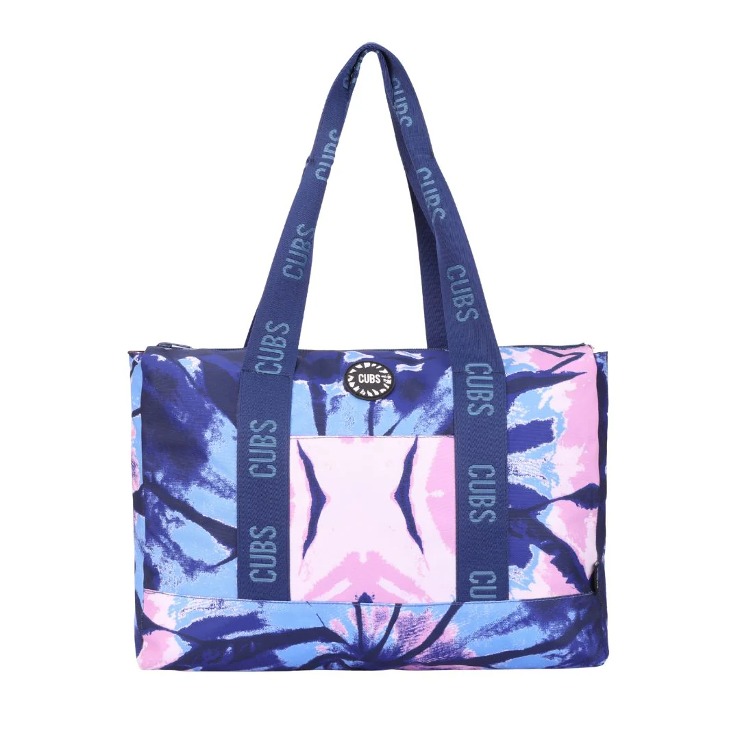 Shades of Tie Dyes Double Face Tote Bag 19 L - Image 2