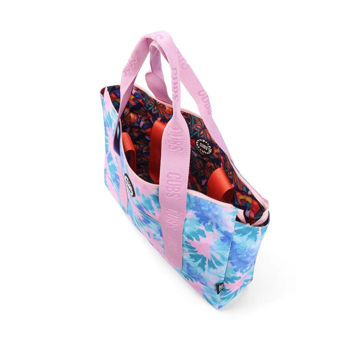Colorful Vibes and Tie Dye Double Face Tote Bag 19 L - Image 3