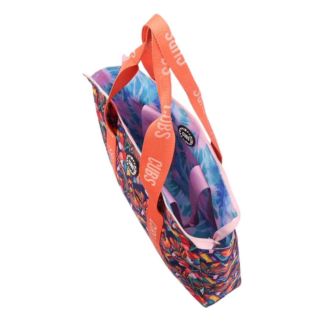 Colorful Vibes and Tie Dye Double Face Tote Bag 19 L - Image 4