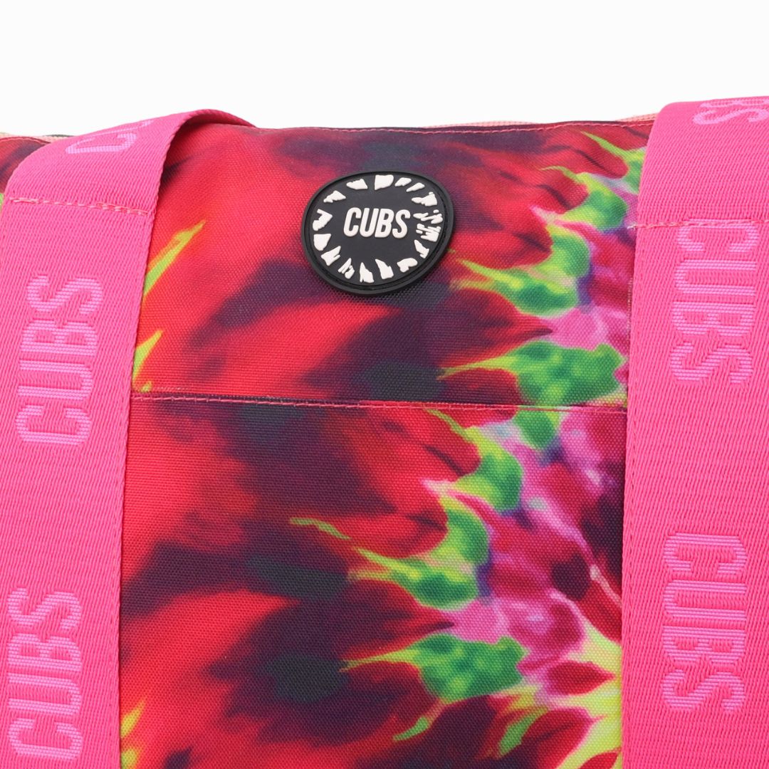 Tie Dye and Black Stars Double Face Tote Bag 19 L - Image 4