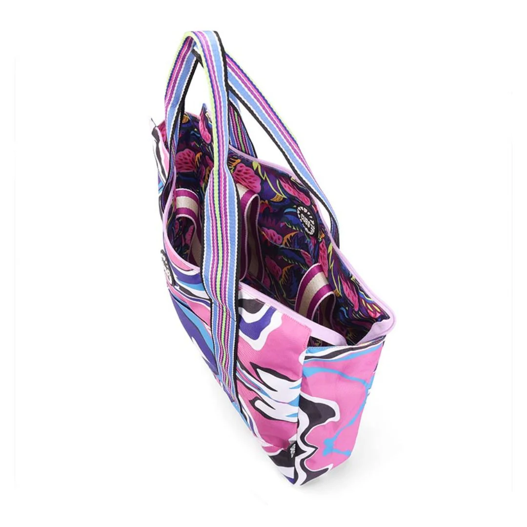 Vibes of Purple Double Face Tote Bag 19 L - Image 4