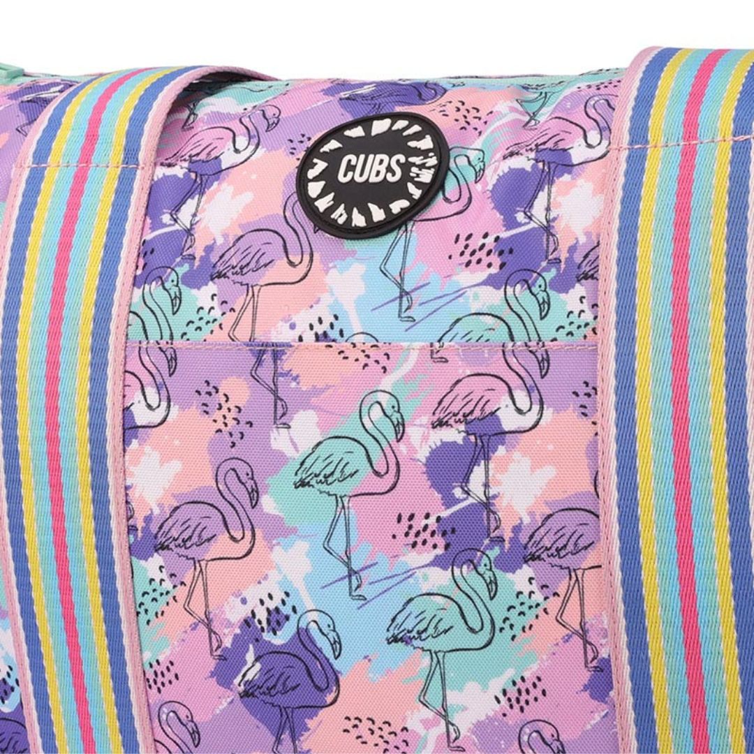 Ice-Cream and Flamingos Double Face Tote Bag 19 L - Image 3