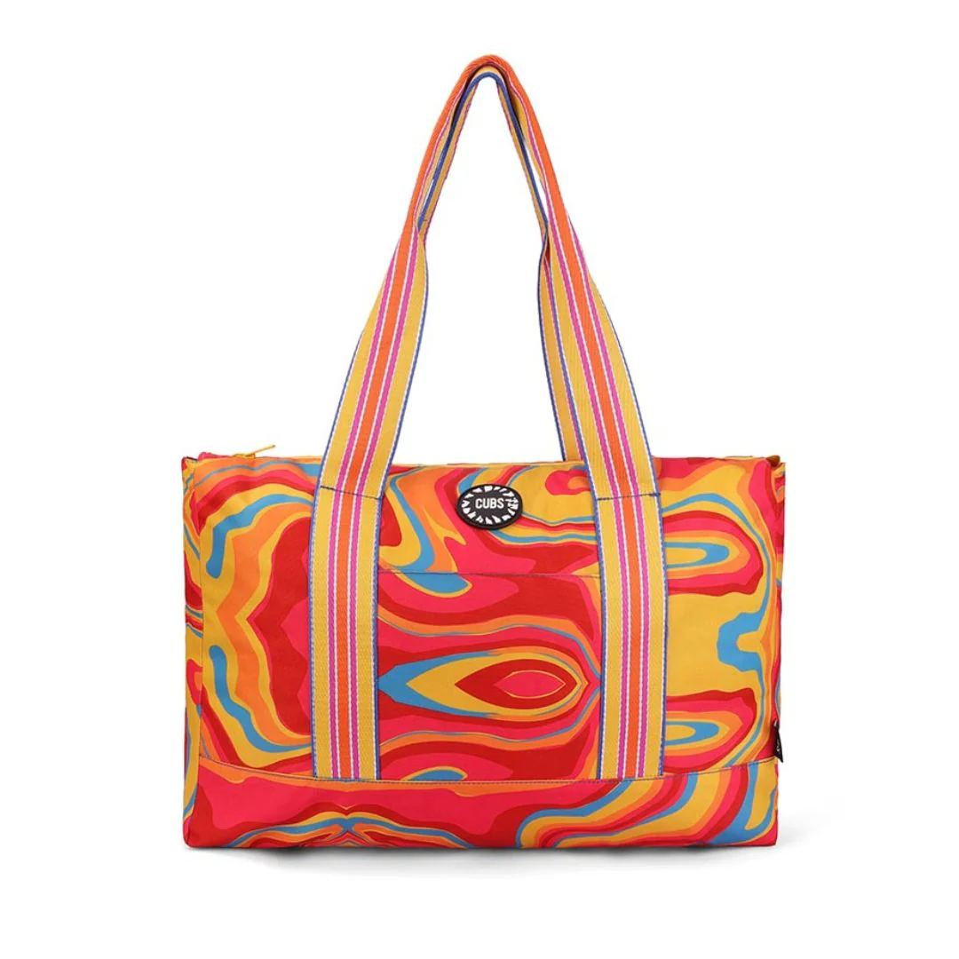 Ice-Cream and Water Colors Double Face Tote Bag 19 L - Image 2