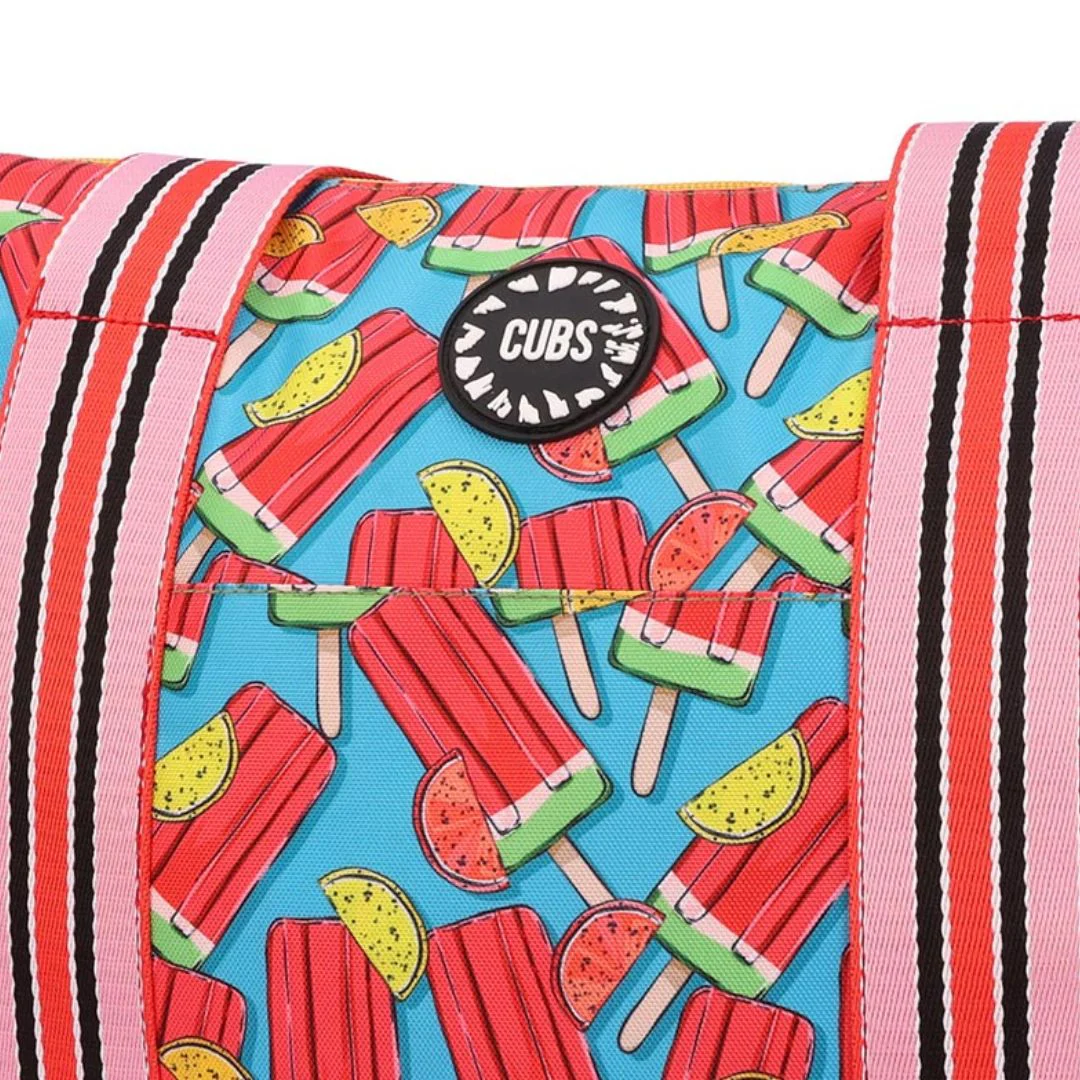 Ice-Cream and Water Colors Double Face Tote Bag 19 L - Image 3