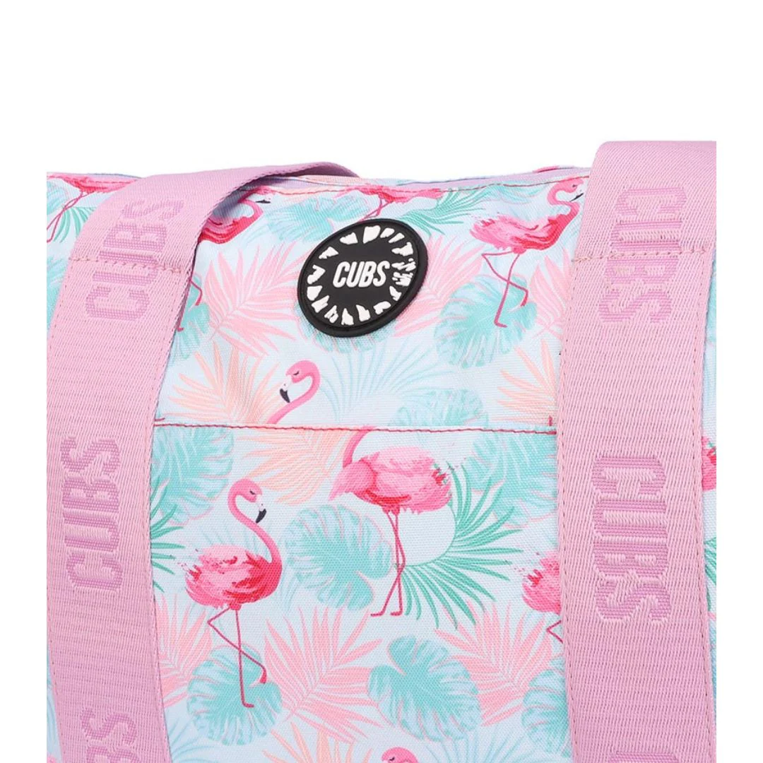 Fruits and Flamingos Double Face Tote Bag 19 L - Image 3