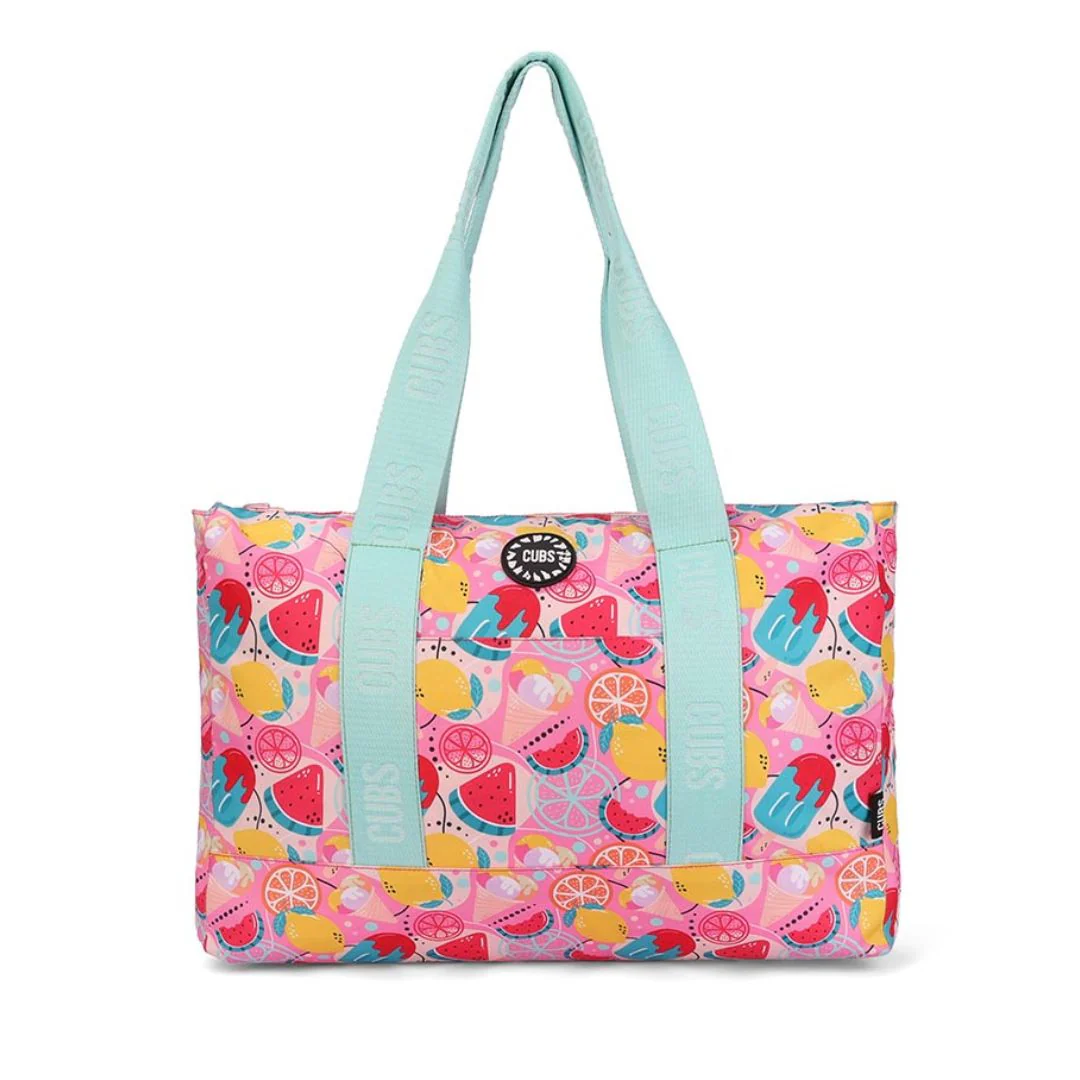Beachy Summer Vibes Double Face Tote Bag 19 L - Image 4