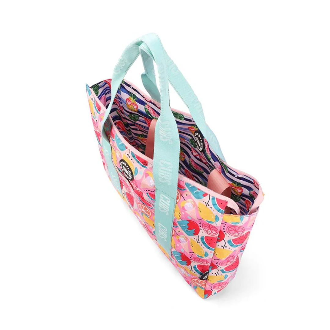 Beachy Summer Vibes Double Face Tote Bag 19 L - Image 6