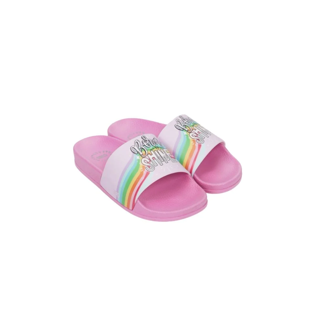 Born to Shine Pink Slides - Image 3