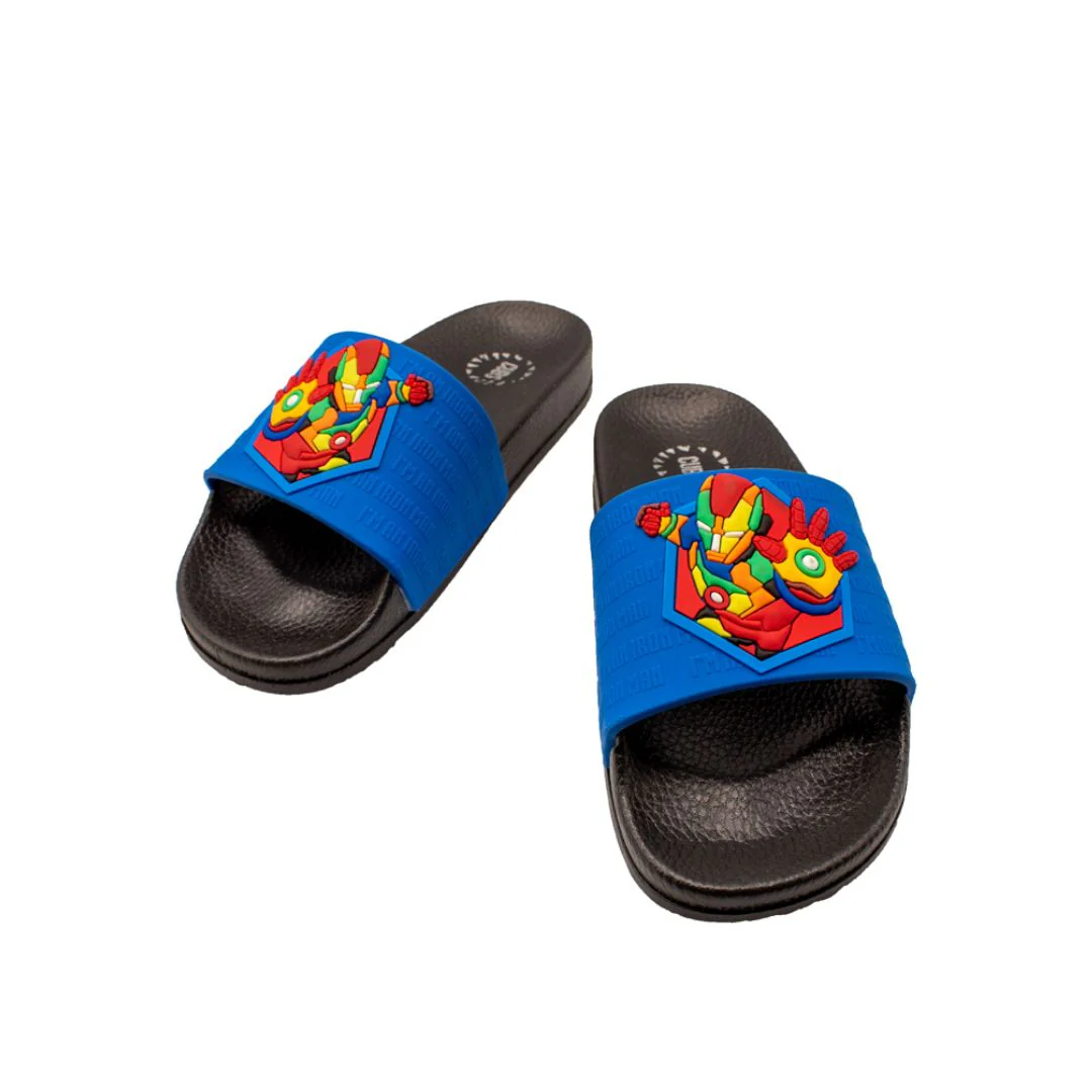 Iron Man Blue Slides - Image 3