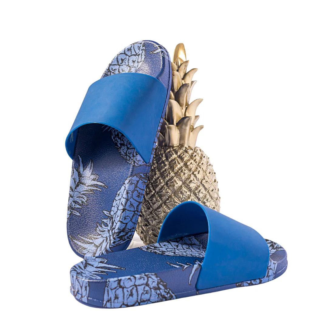 Blue Pineapple Slides - Image 2