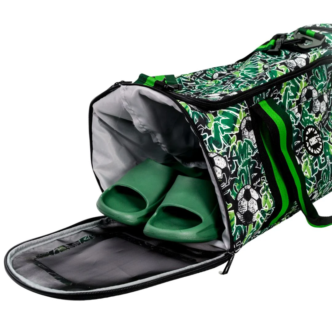 Football Green Duffle bag - Image 3