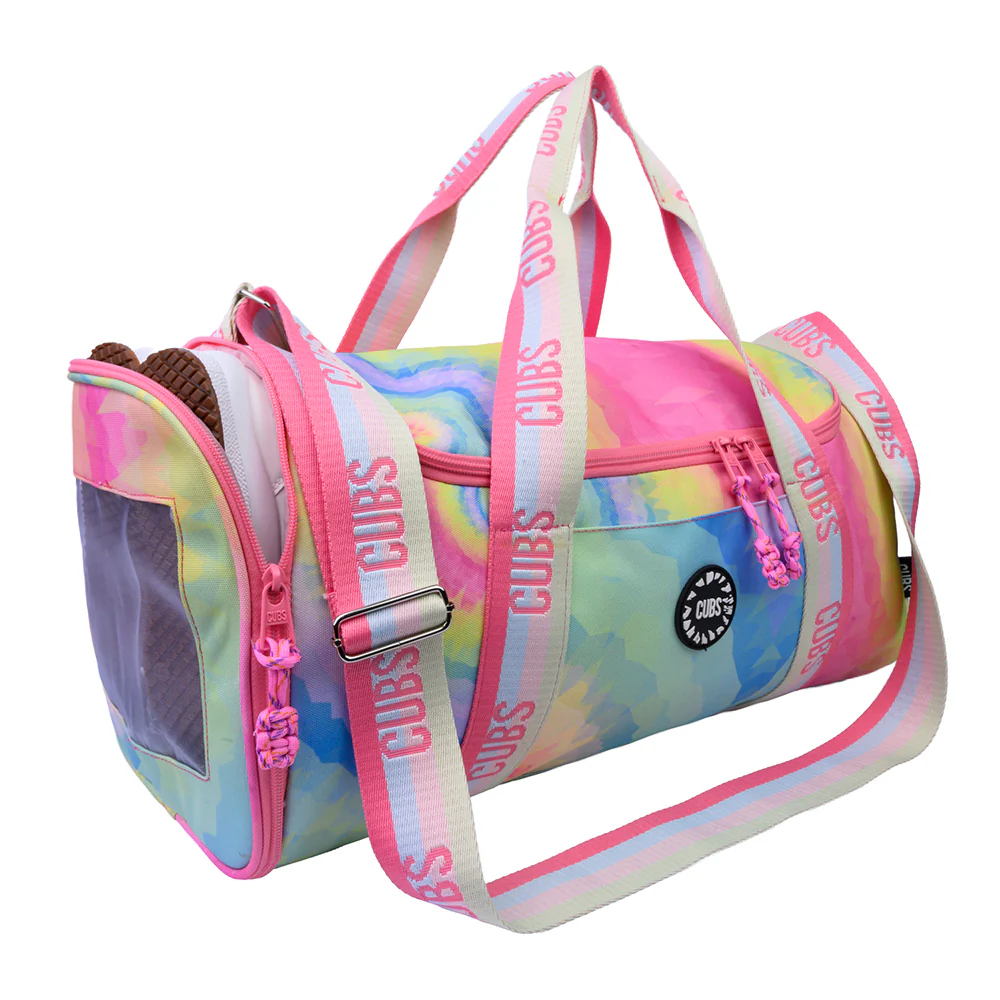 Pastel Tie Dye One Pocket Duffel Bag Large - Image 3