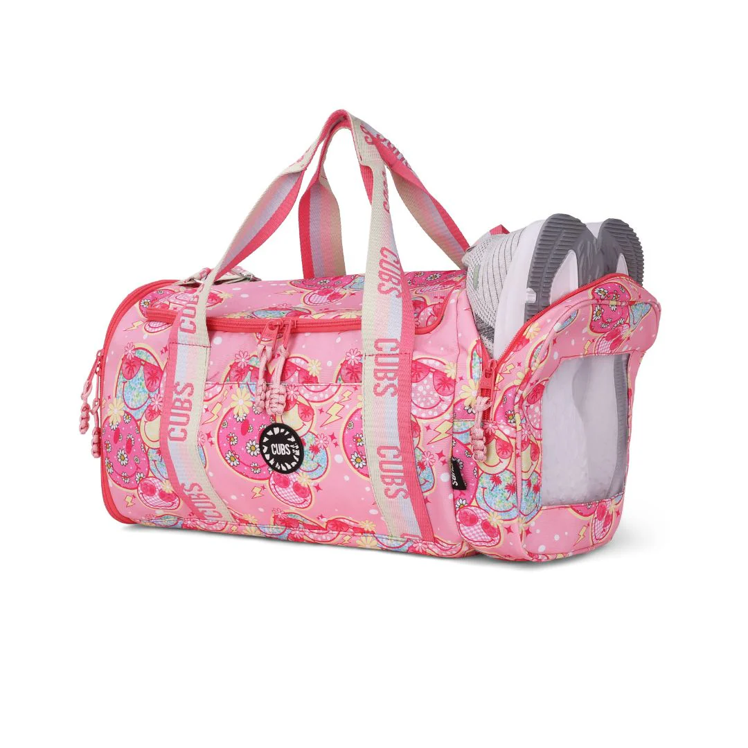 Smiley Faces Large Duffle Two Pockets - Image 2