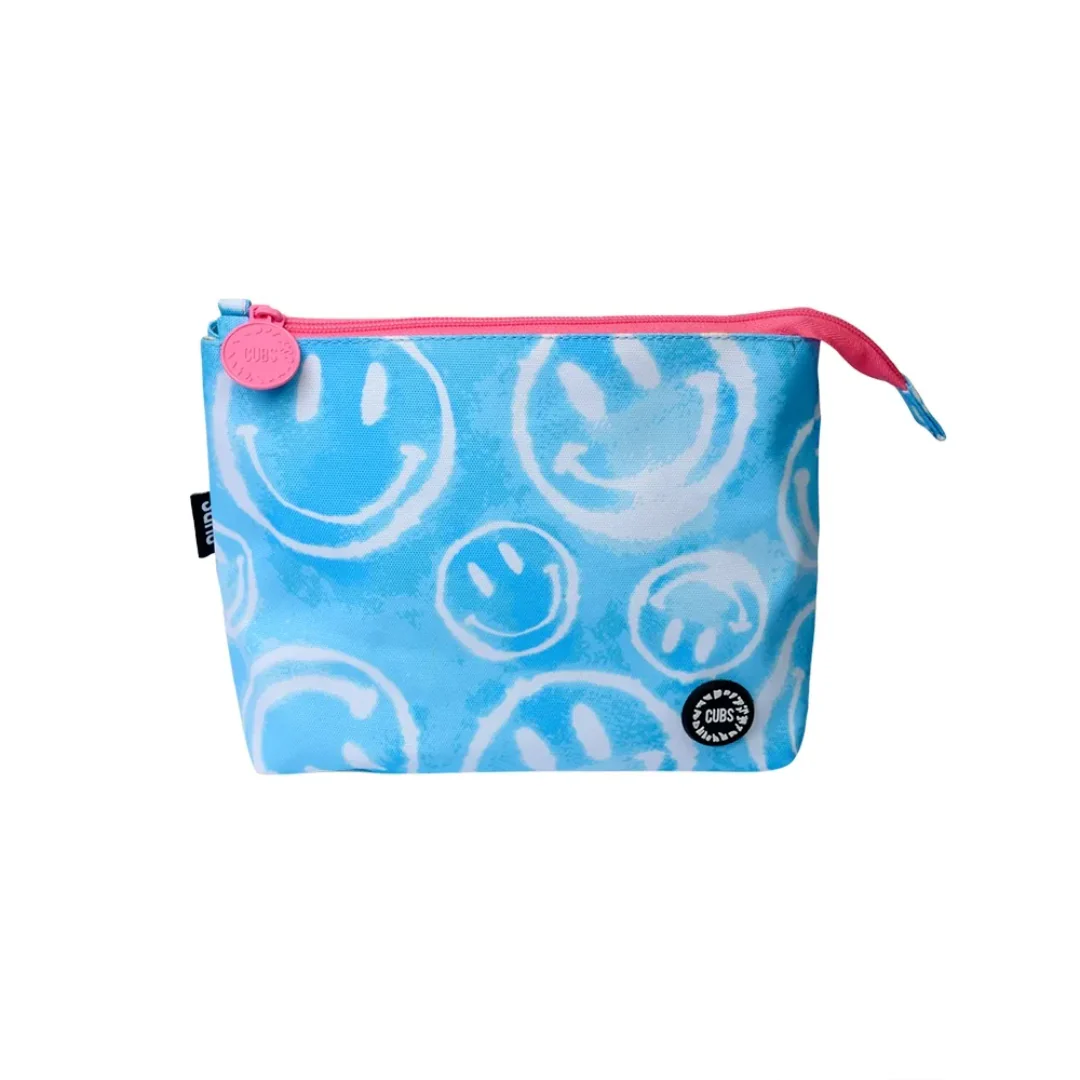 Smiley Clouds Medium Pouch