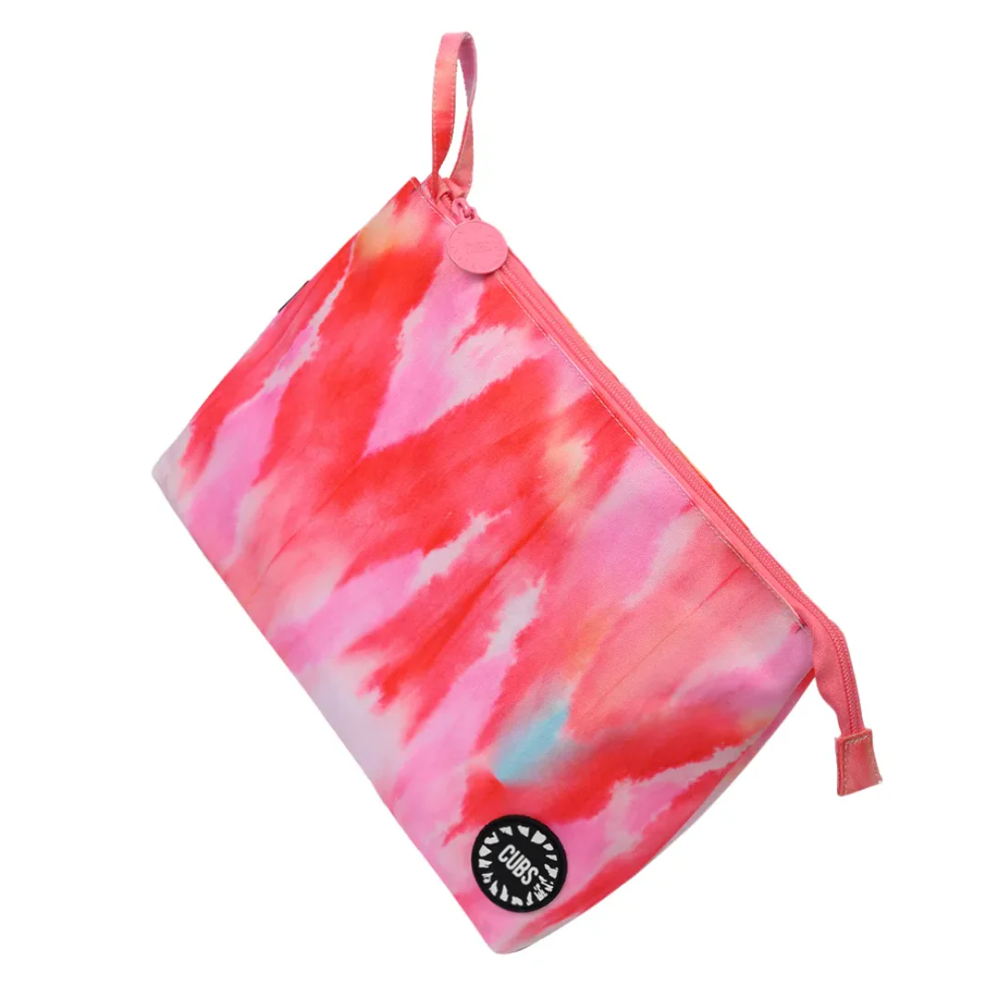 Red Tye Dye Large Pouch - Image 3