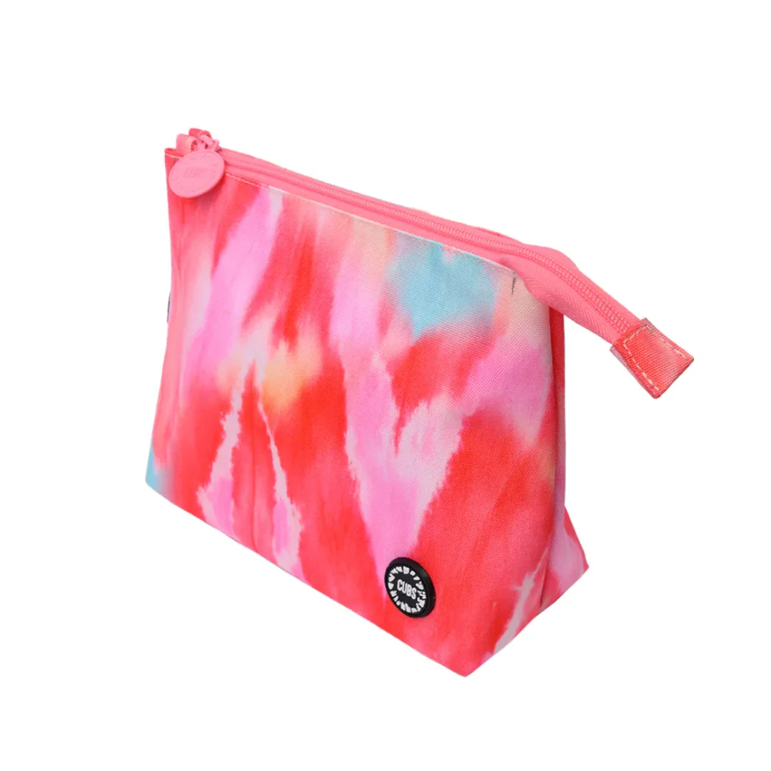 Red Tye Dye Medium Pouch - Image 3
