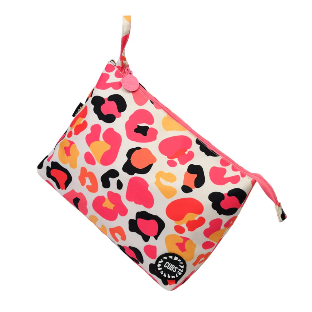 Pink Leopard Large Pouch - Image 3