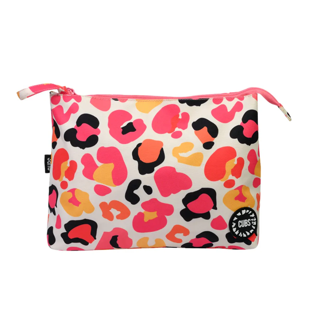 Pink Leopard Large Pouch - Image 4