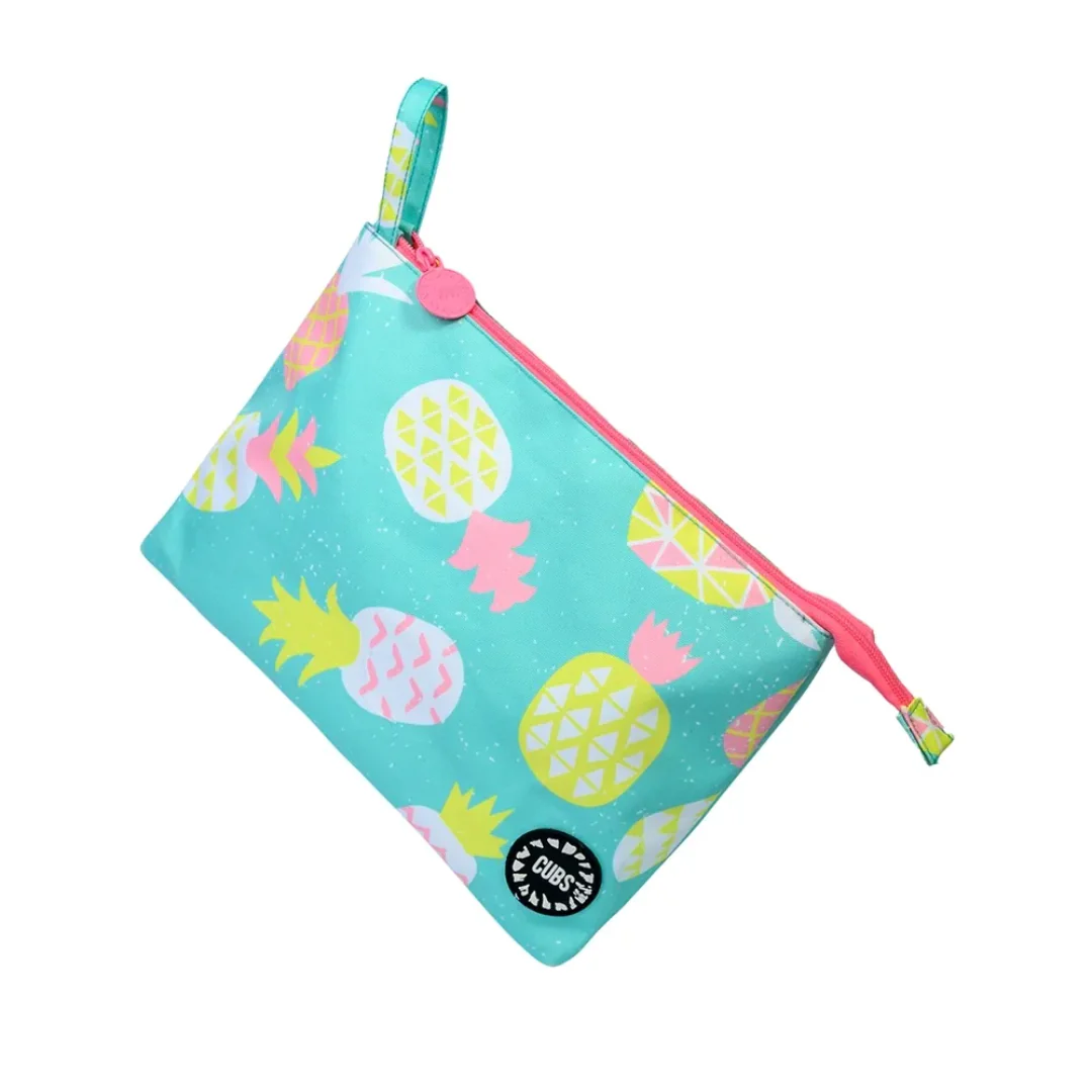 Pastel Pineapples Large Pouch - Image 3