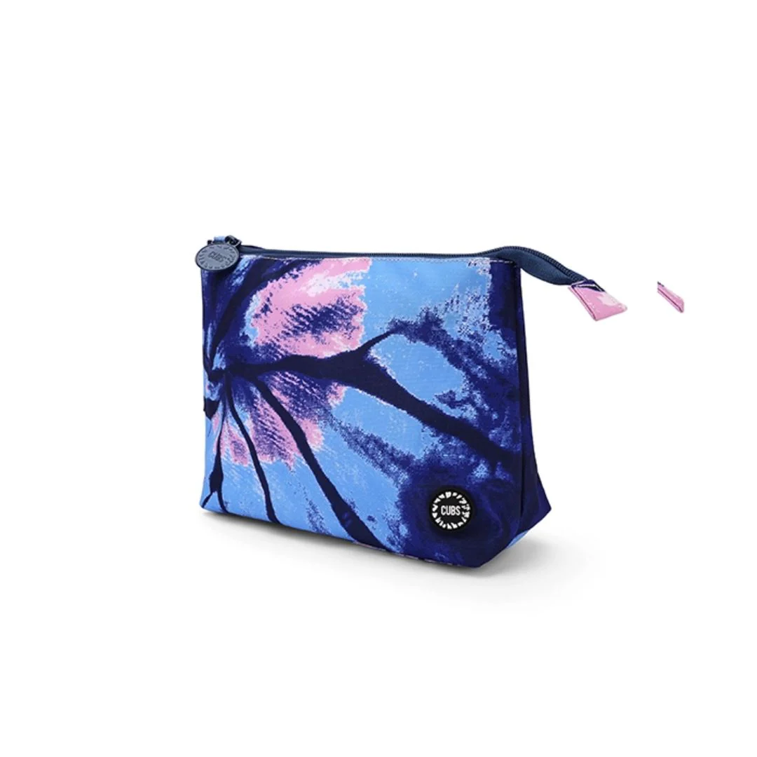 Shades of Blue Tie Dye Medium Pouch - Image 2