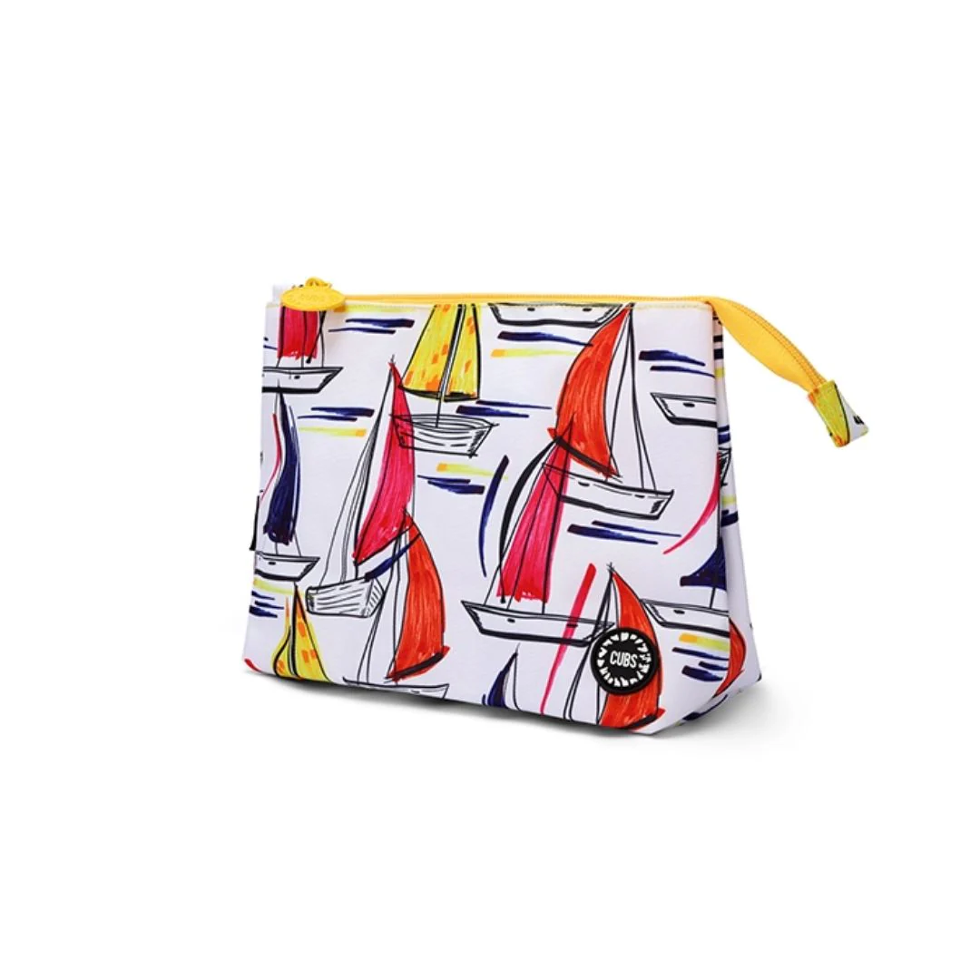 White Ships Medium Pouch - Image 2