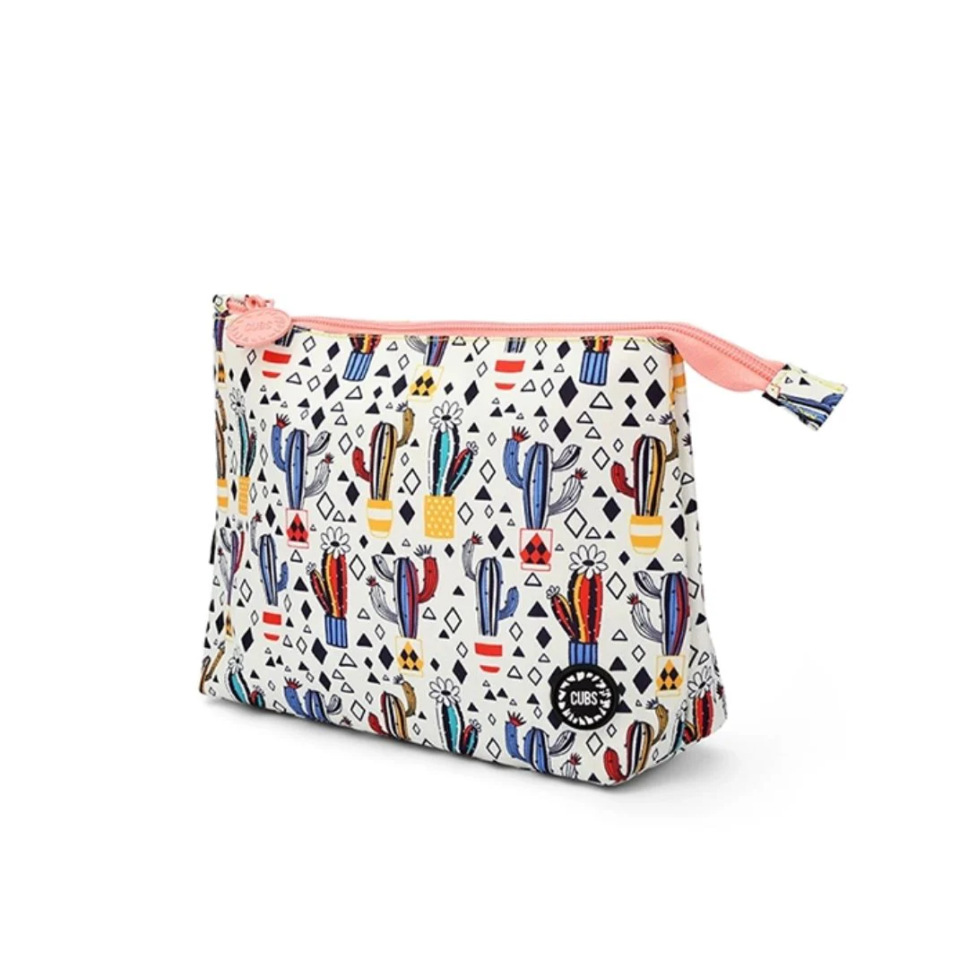White Cactus Medium Pouch - Image 2