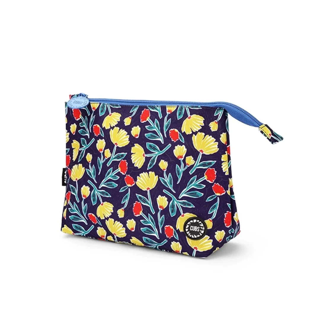 Navy Garden Medium Pouch - Image 2