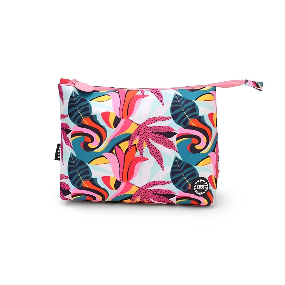 Pink Forest Medium Pouch