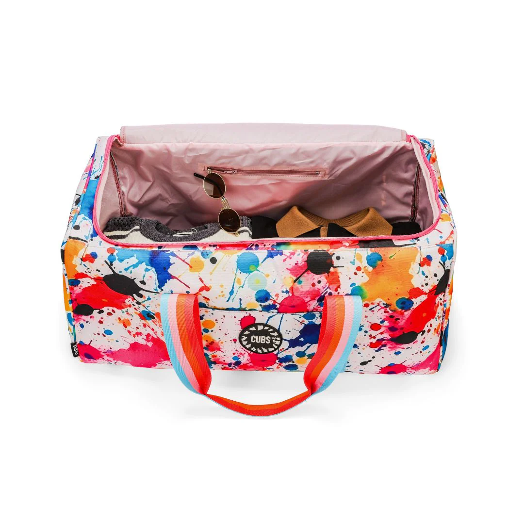Splashing Paint Weekender Duffle Bag - Image 3