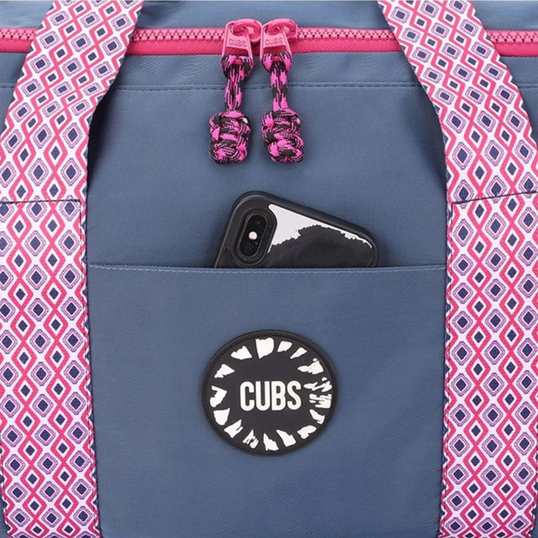 Navy Weekender Duffel Bag 63 L - Image 3