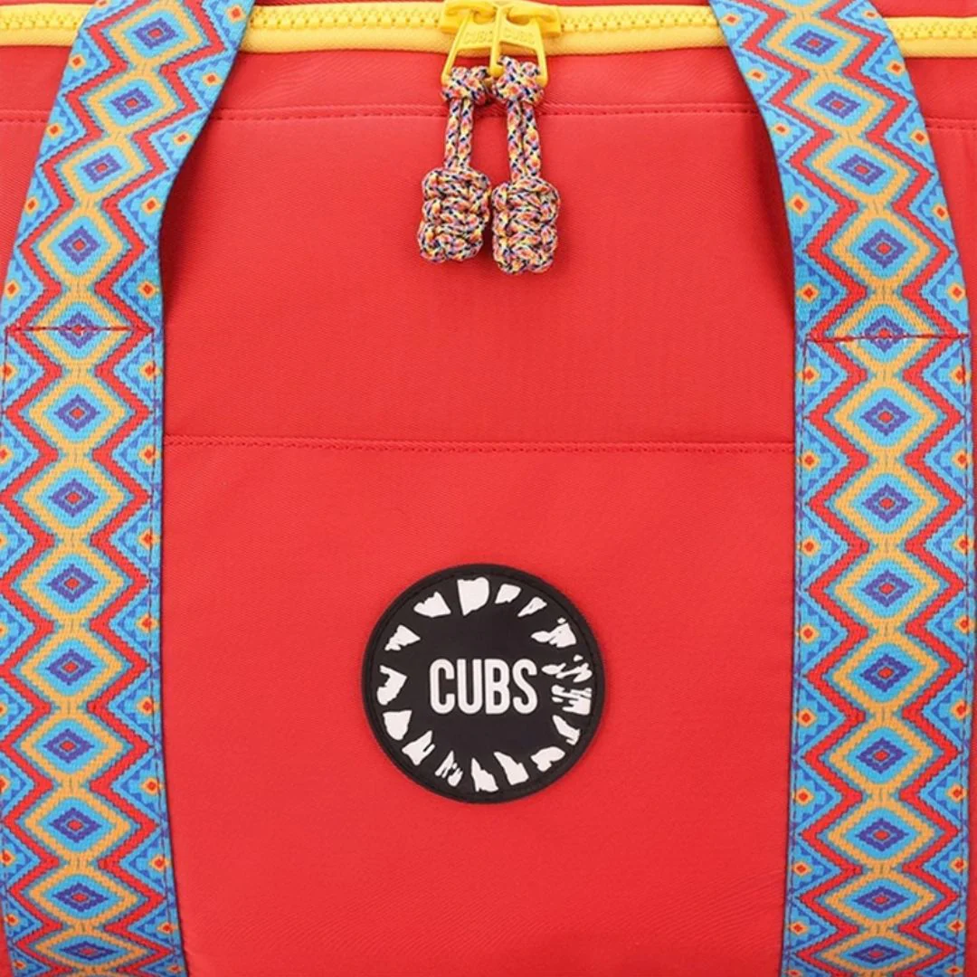 Flame Red Weekender Duffel Bag 63 L - Image 4