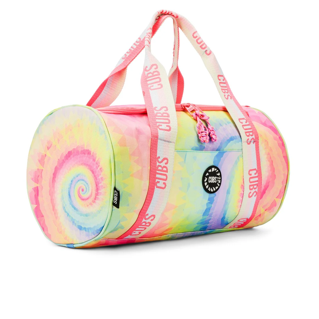Pastel Tie Dye Medium Duffle Bag - Image 2