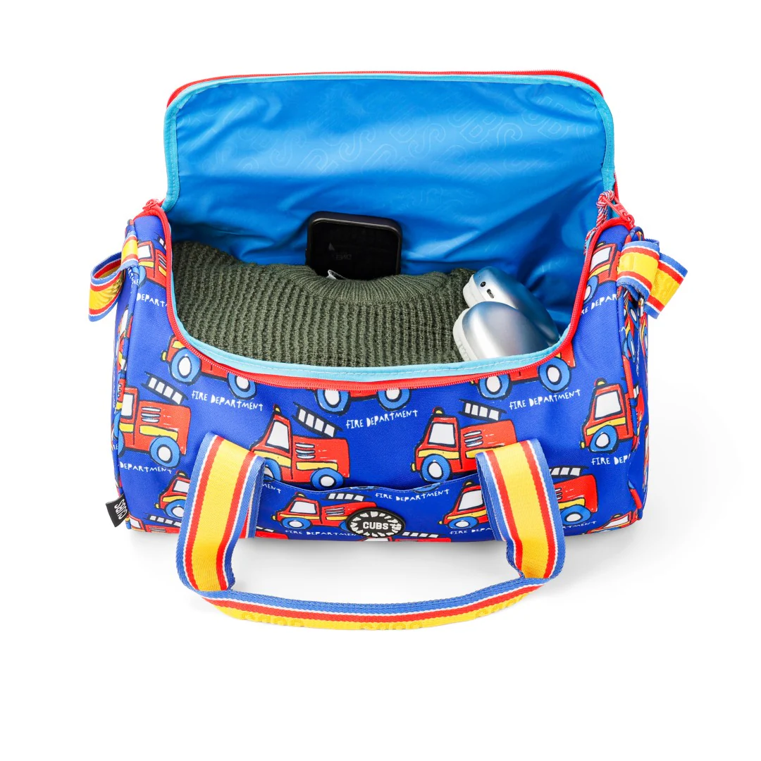 Fire Truck Medium Duffle Bag - Image 3