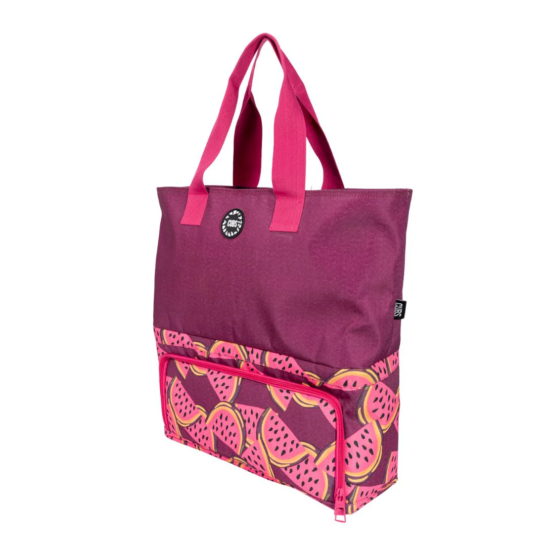 Purple Watermelons Tote Cooler Bag - Image 4