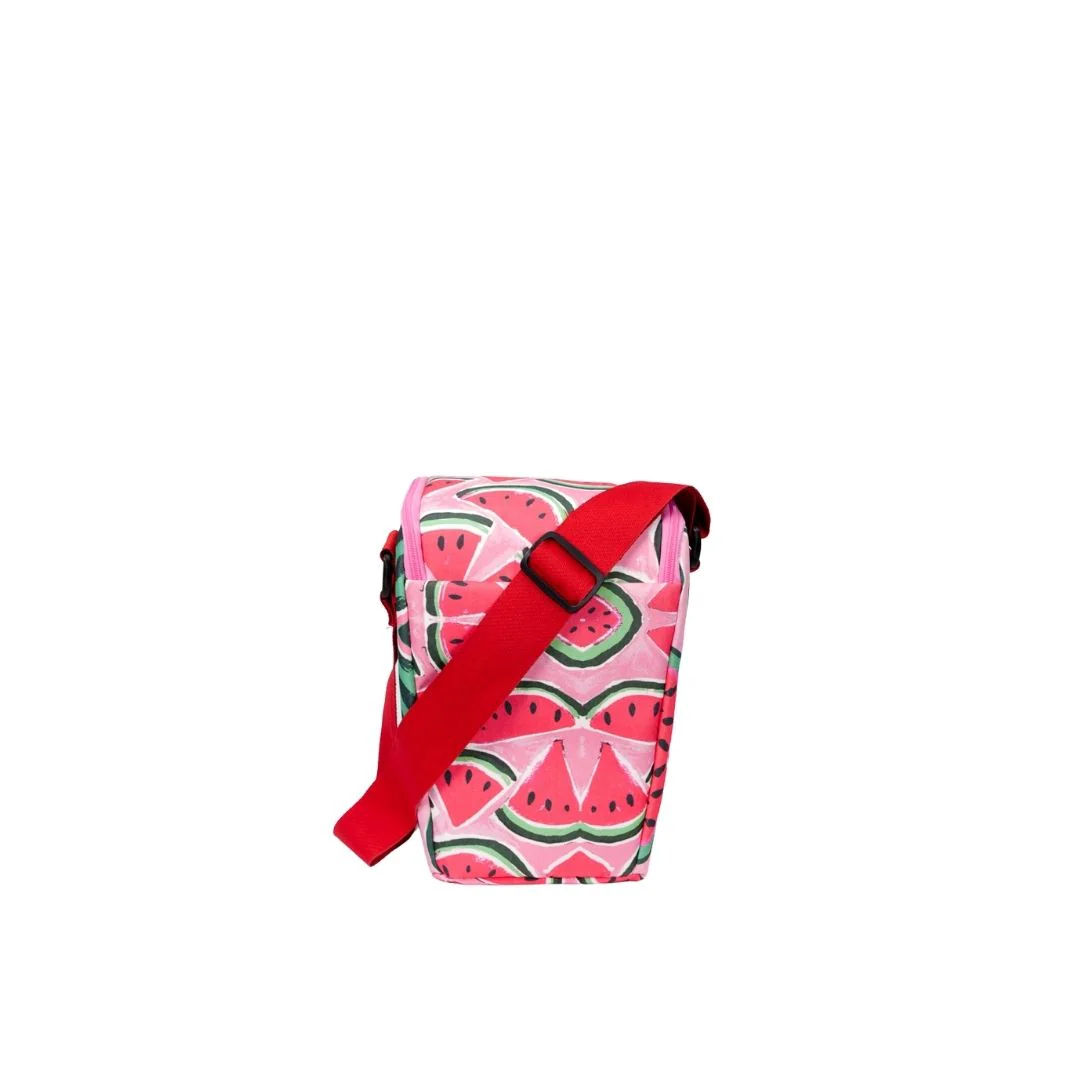 Watermelon Pink Fiesta cooler Bag - Image 3