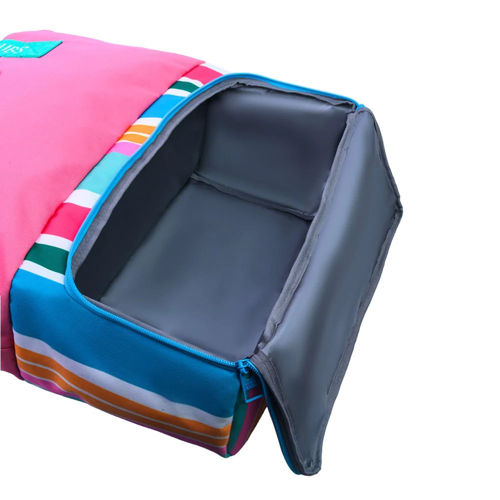 Pink Stripes Tote/Cooler - Image 5