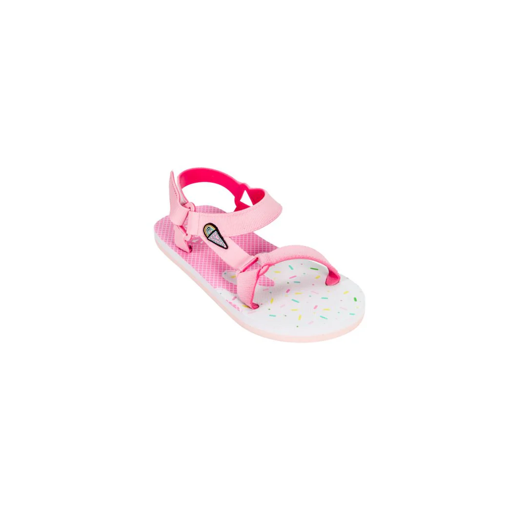 Pink Ice Cream Cone Sling Sandals - Image 2