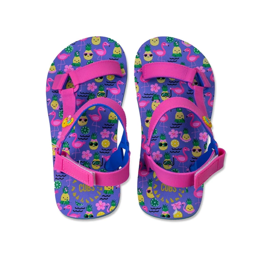 Cute Pineapple Sling Sandals