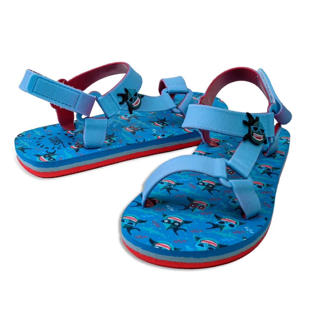 Dangerous Shark Sling Sandals - Image 3