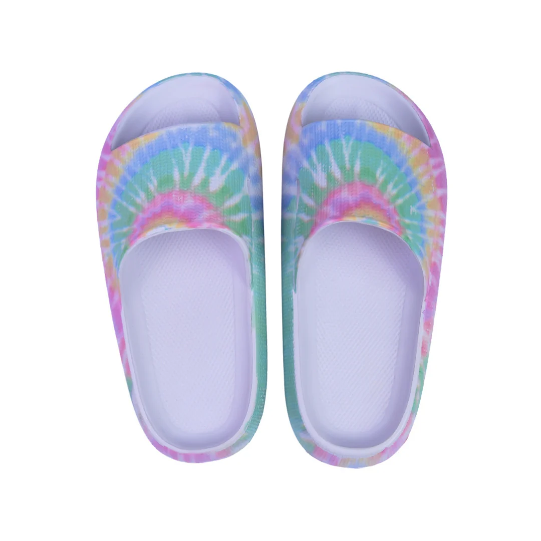 Eva Virgo Slides Tie-Dye
