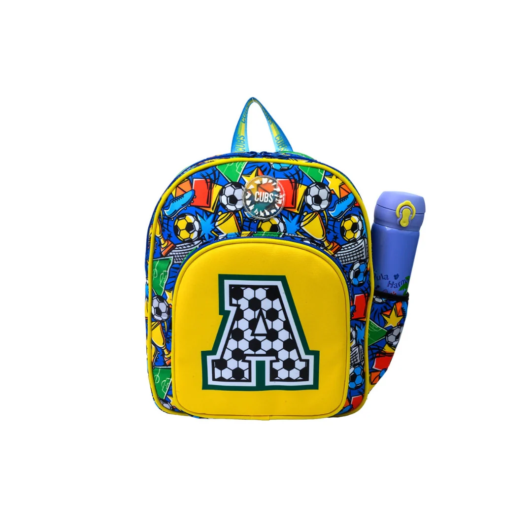 Football Fan Letter A Backpack Nursery