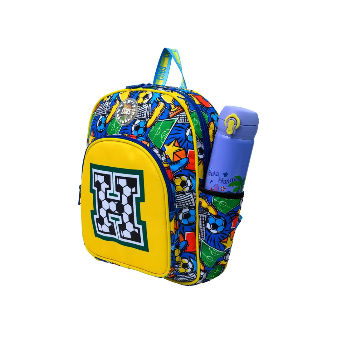 Football Fan Letter H Nursery Backpack - Image 2