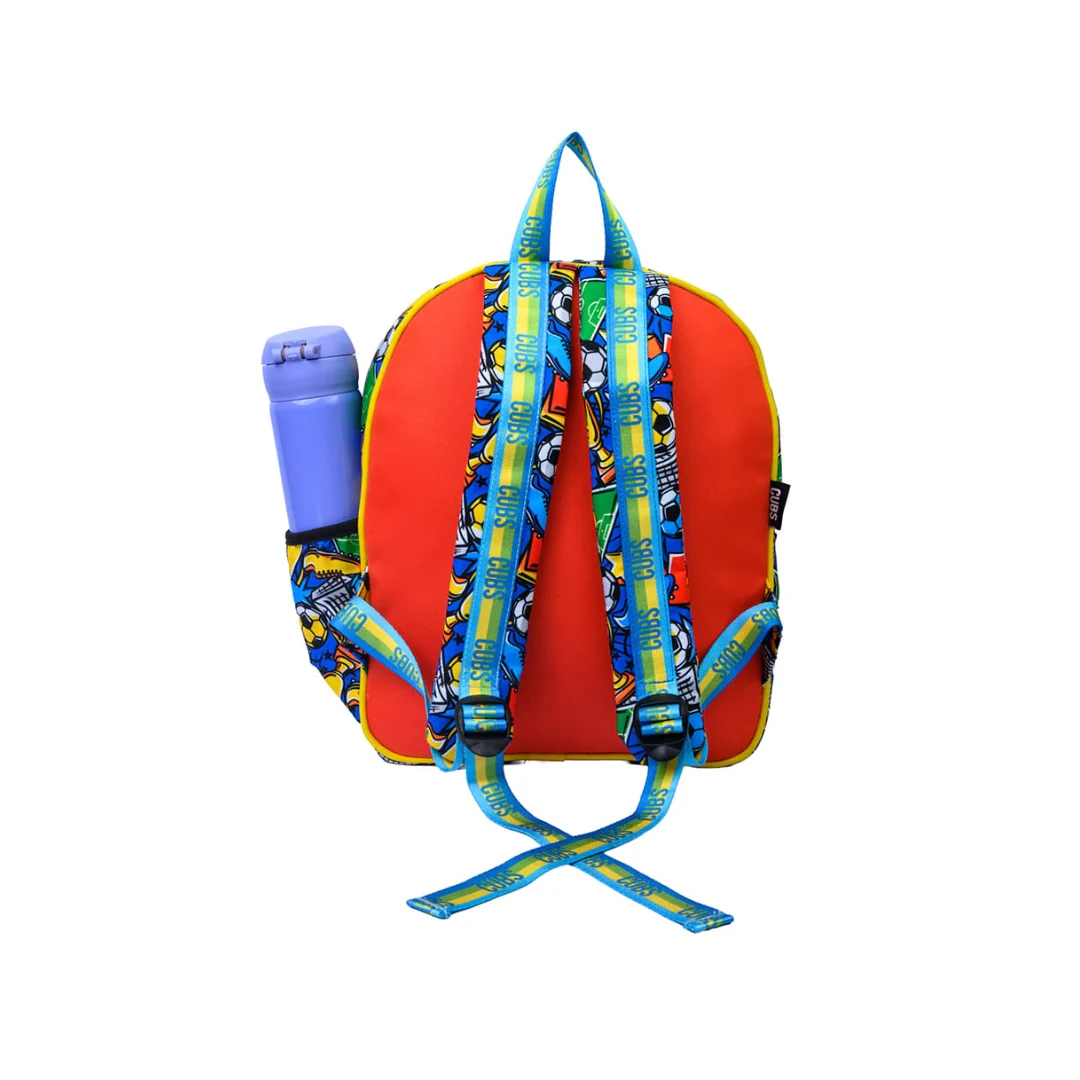 Football Fan Letter H Nursery Backpack - Image 3