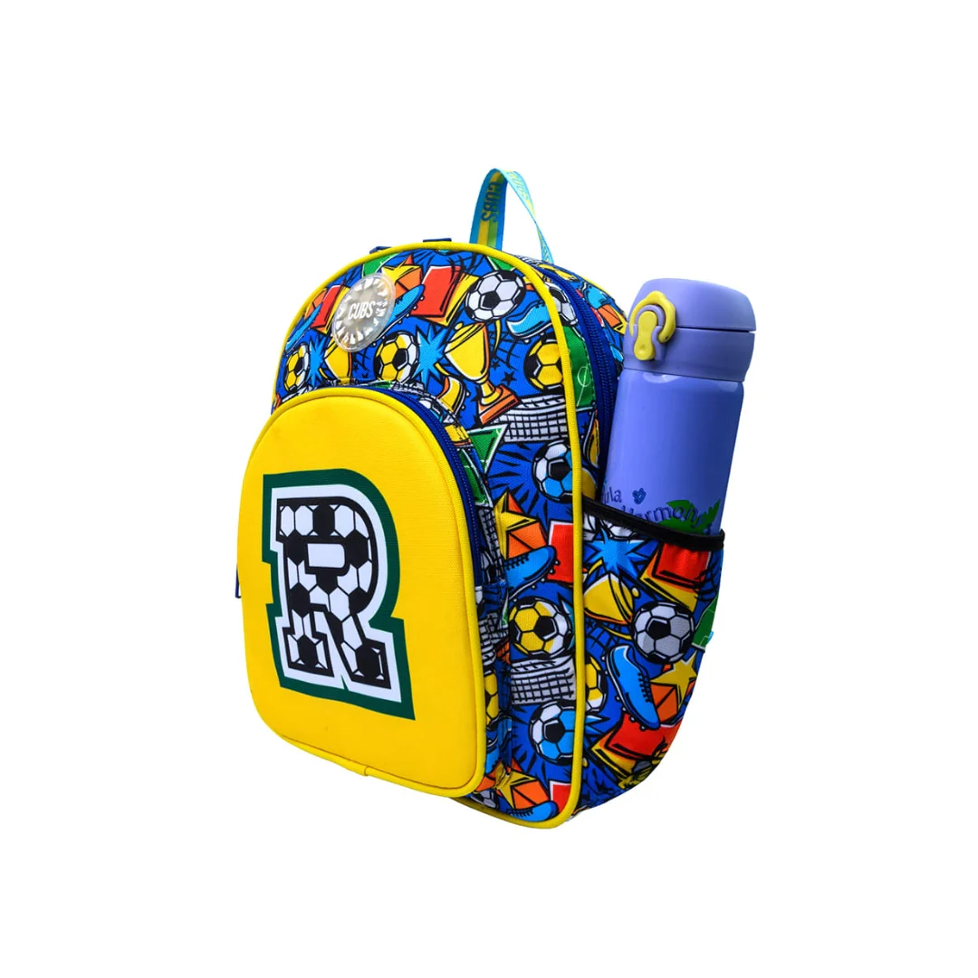 Football Fan Letter R Nursery Backpack - Image 2