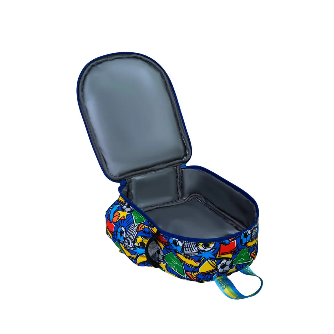 Football Fan Letter H Nursery Lunch Backpack - Image 4
