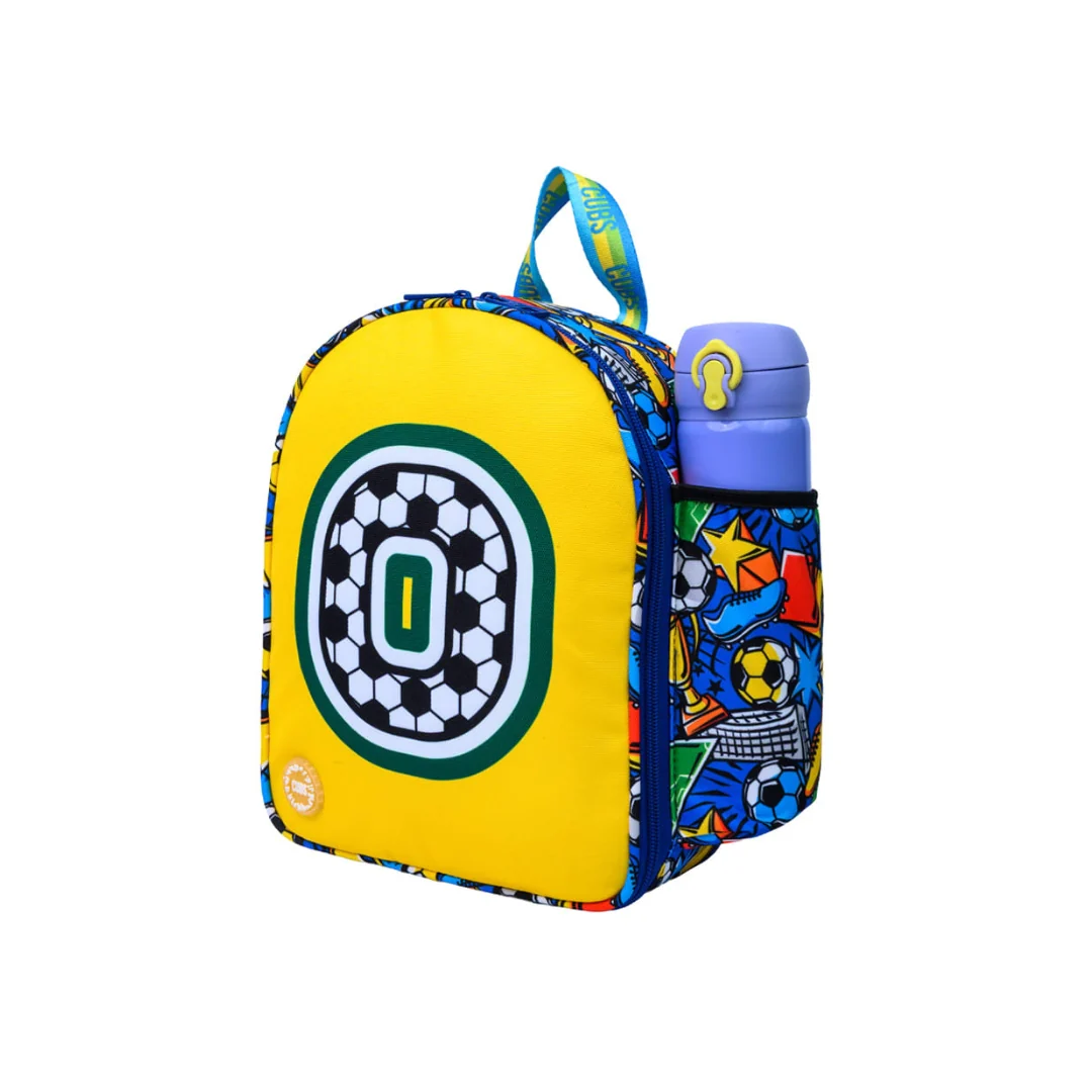 Football Fan Letter O Nursery Lunch Backpack - Image 2