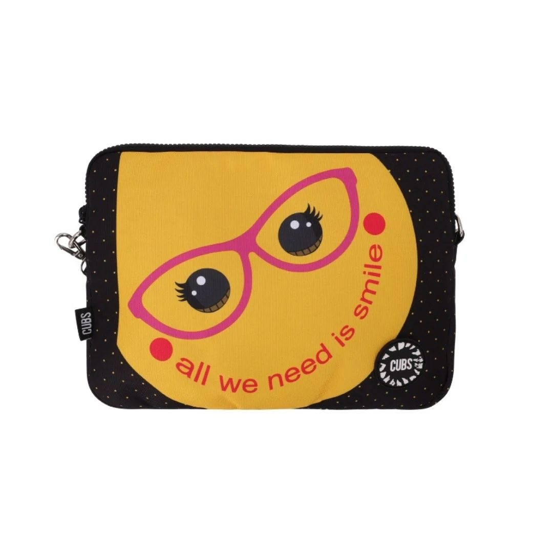 All We Need Is Smile Laptop Sleeve 15" – 3.5