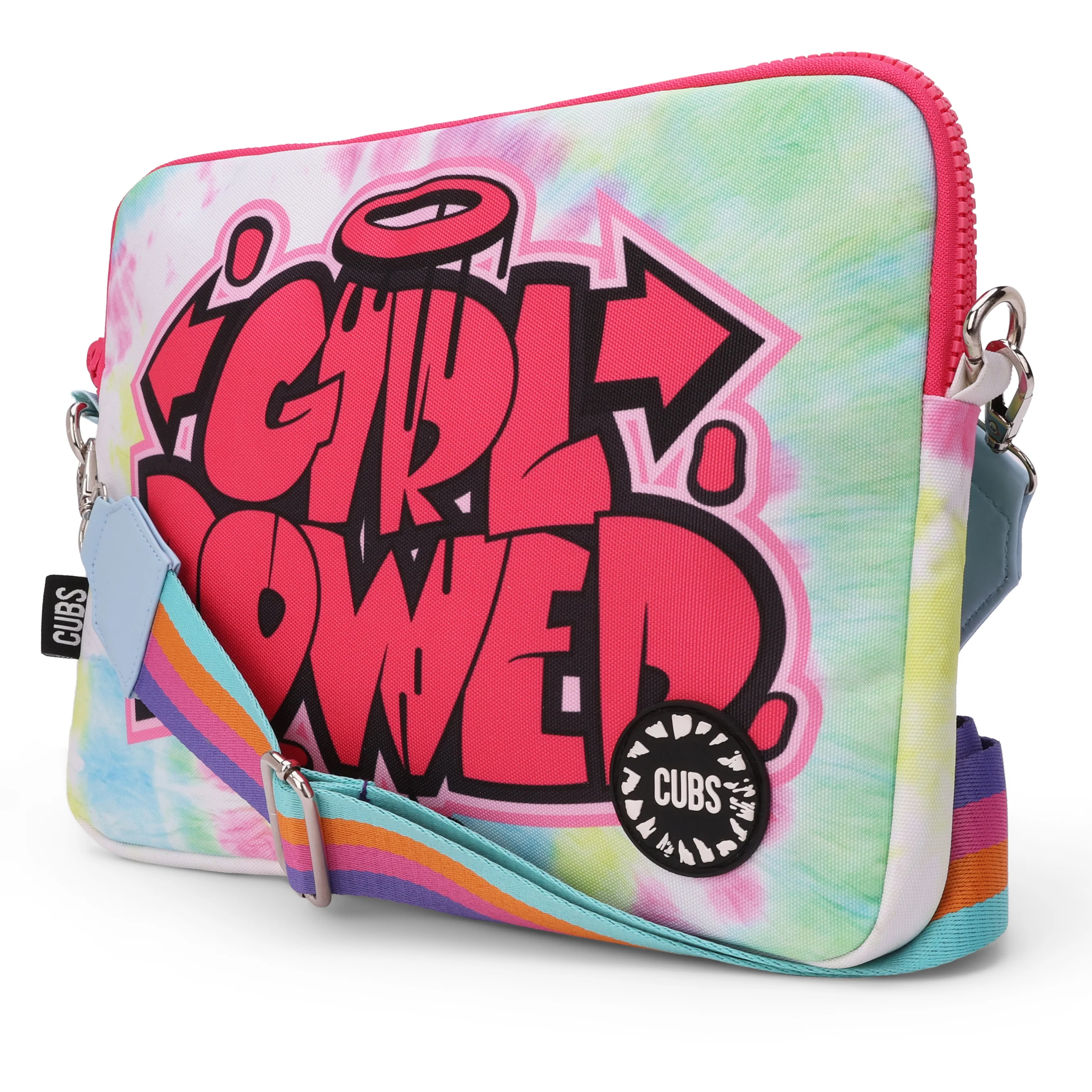 Girl Power Graffiti Tie Dye Laptop Sleeve 15" – 3.5 - Image 3